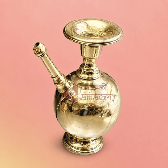 Antique Brass Puja Karuwa