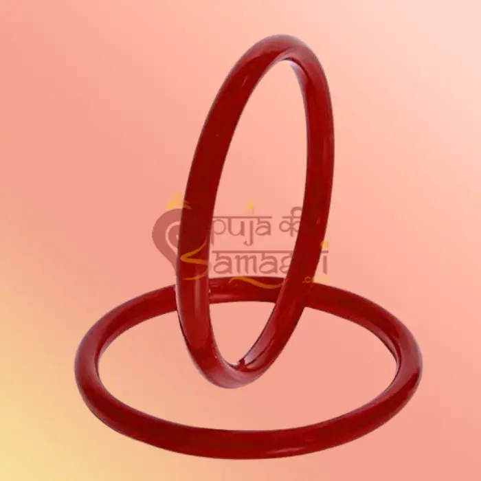 red pola for pooja