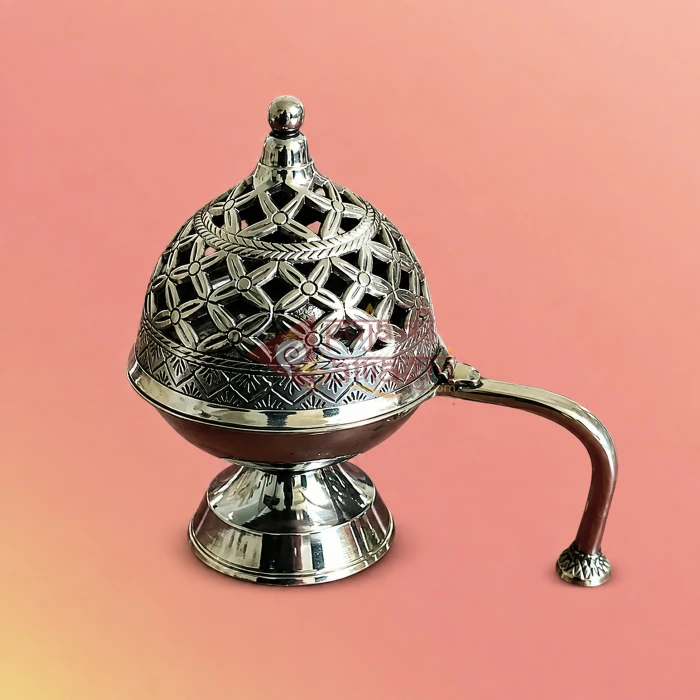 Brass Dhuna Loban Burner Dhooni