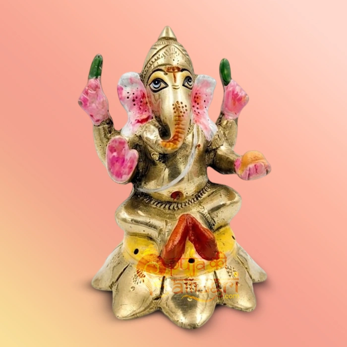 Brass Ganesh Murti