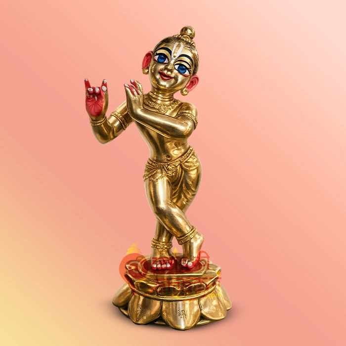Ashtadhatu-Brass Shri Krishna Idol
