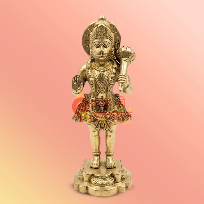 Hanuman Ji Brass Idol