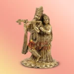 Radha Krishna Brass Idol