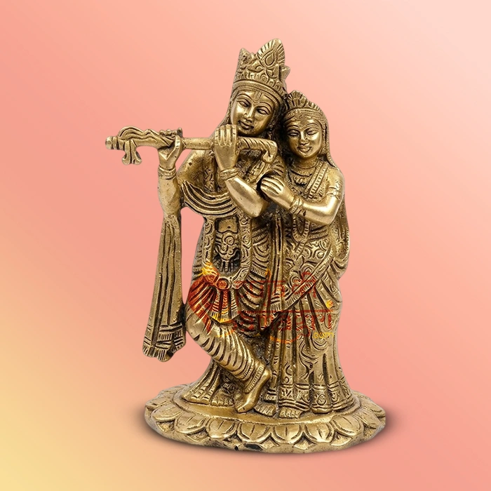 Radha Krishna Brass Idol Radha Krishna Brass Idol