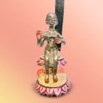 Brass Saraswati Mata Murti