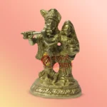 Brass Radha Krishna Idol