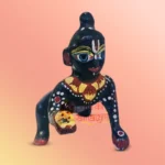 Black Brass Laddu Gopal Idol