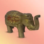 Brass Elephant Statue - Image 2