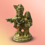 Brass Radha Krishna Murti