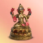 Brass Lakshmi Idol