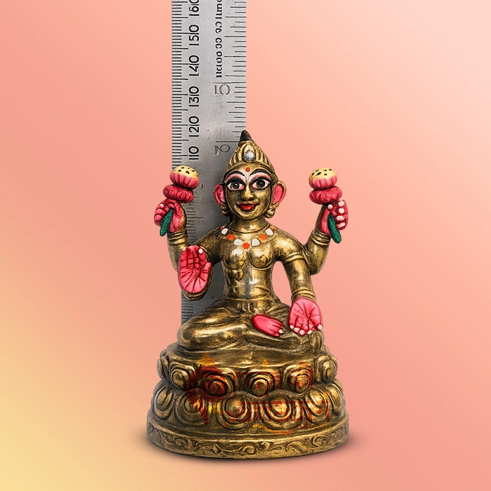 Brass Laxmi Murti