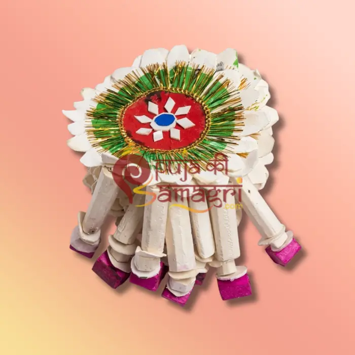 Chadmala Medium White Green (Sholapith)