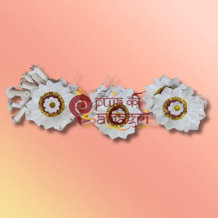 Chadmala Sholapith White Red Small