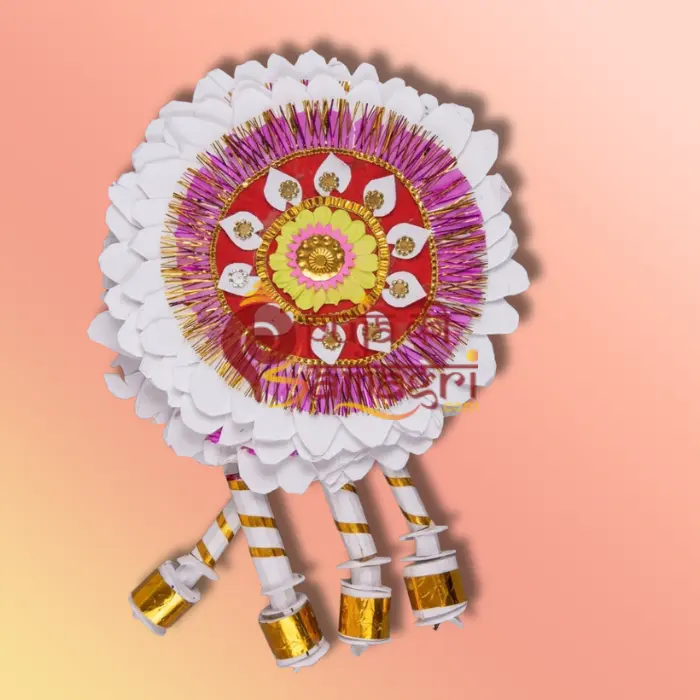 Chadmala White Pink Medium Sholapith