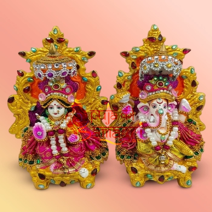 Decorative Pair of Lakshmi and Ganesh