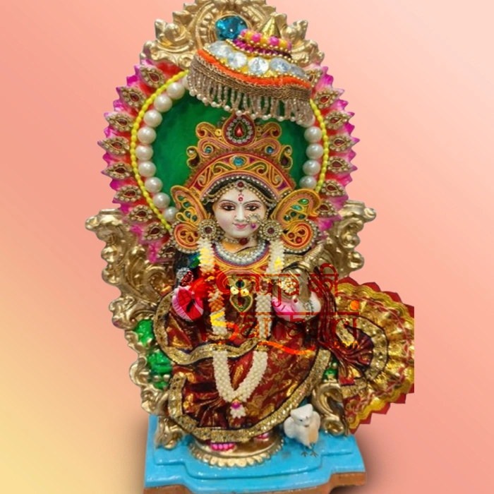 Decorative Clay Idol of Maa Lakshmi