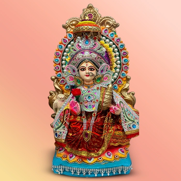 Devi Laxmi Mata Clay Murti Devi Laxmi Mata Clay Murti