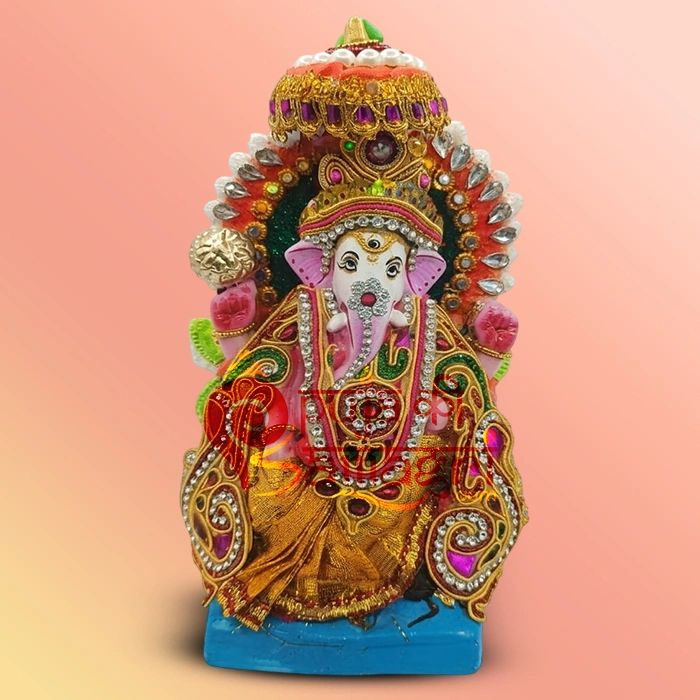 Claymurti114Siddhidata Gajanan Statue Siddhidata Gajanan Statue