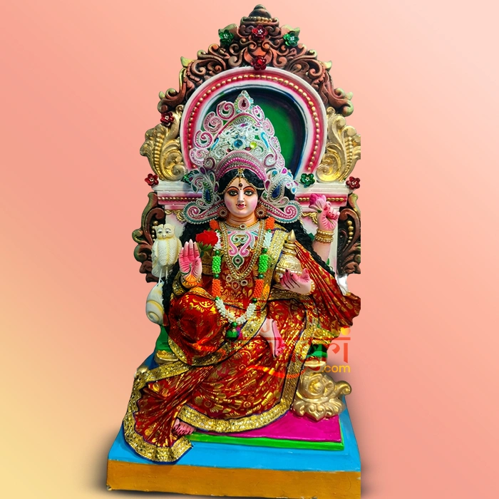 Handcrafted Bengali Style Laxmi Idol