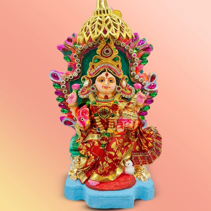 Handcrafted Idol of Lakshmi Mata
