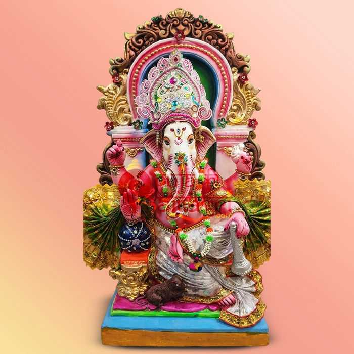 Handcrafted Murti of Ganesha Ji