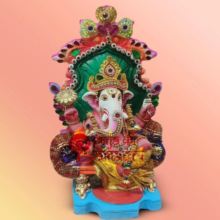 Clay Idol of Ganapati Bappa