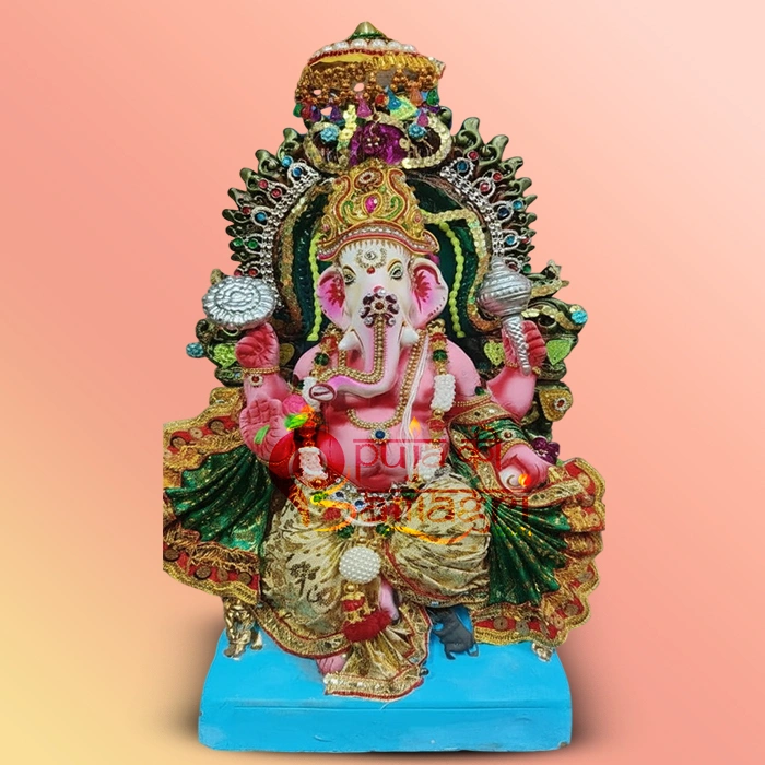 Lord Ganesh Ji Clay Idol