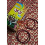 bengali red pola for puja