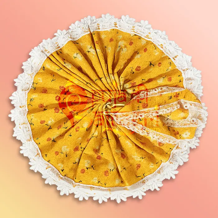 Gopal Vastra Yellow Cotton