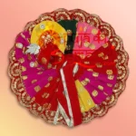 Baal Gopal Vastra Multicolor with Pagdi