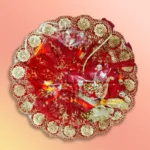 Gopal Vastra Red with Pagdi