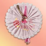 Pink Printed Cotton Dress for Gopal Ji - Image 3