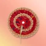 Red Bandhani Gopal Poshak