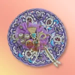 Stone Work Purple Gopal Vastra with Mukut