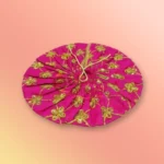 Zari Work Dark Pink Colour Gopal Vastra