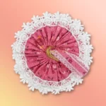 Gopal Vastra Pink white