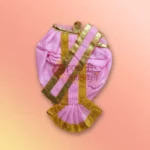 Krishna Ji Pink Golden Border Dhoti