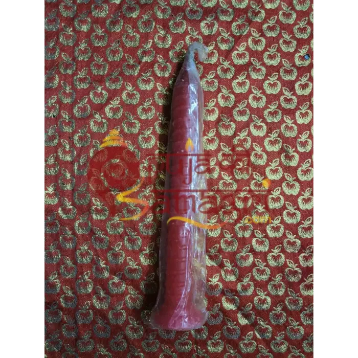white candle for pooja