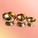 Brass Ghee Pradip Set (Different Sizes)