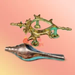 Brass Jal Shankh with Stand