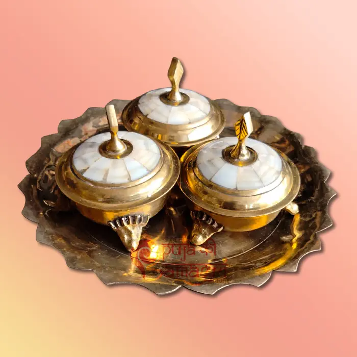 Puja Utensils Set Product168 - Image 1