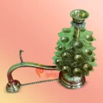 Brass Pradeep with Naag Aarti Handle