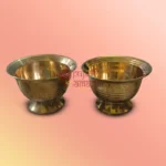 Brass Chandan Patra Set