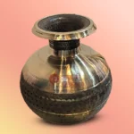 Hammered Brass Kolshi
