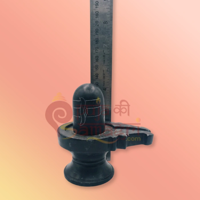 Black Stone Shivling Idol