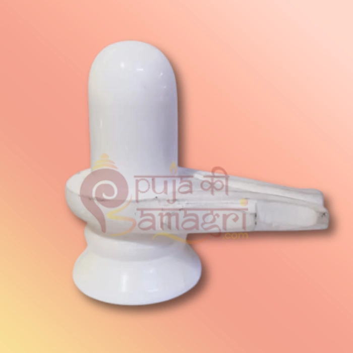White Marble Shivling