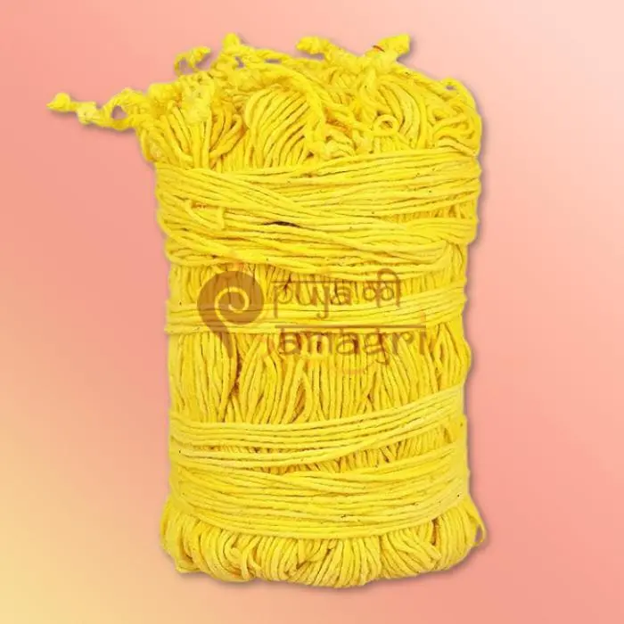 Yellow Thread for Pooja
