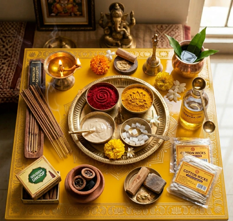 Daily puja items