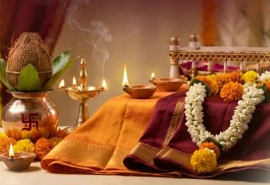 Devata Nama puja samagri for Naamkaran ceremony