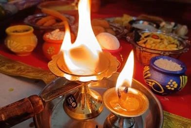 Samsarika Nama puja samagri for Naamkaran ceremony